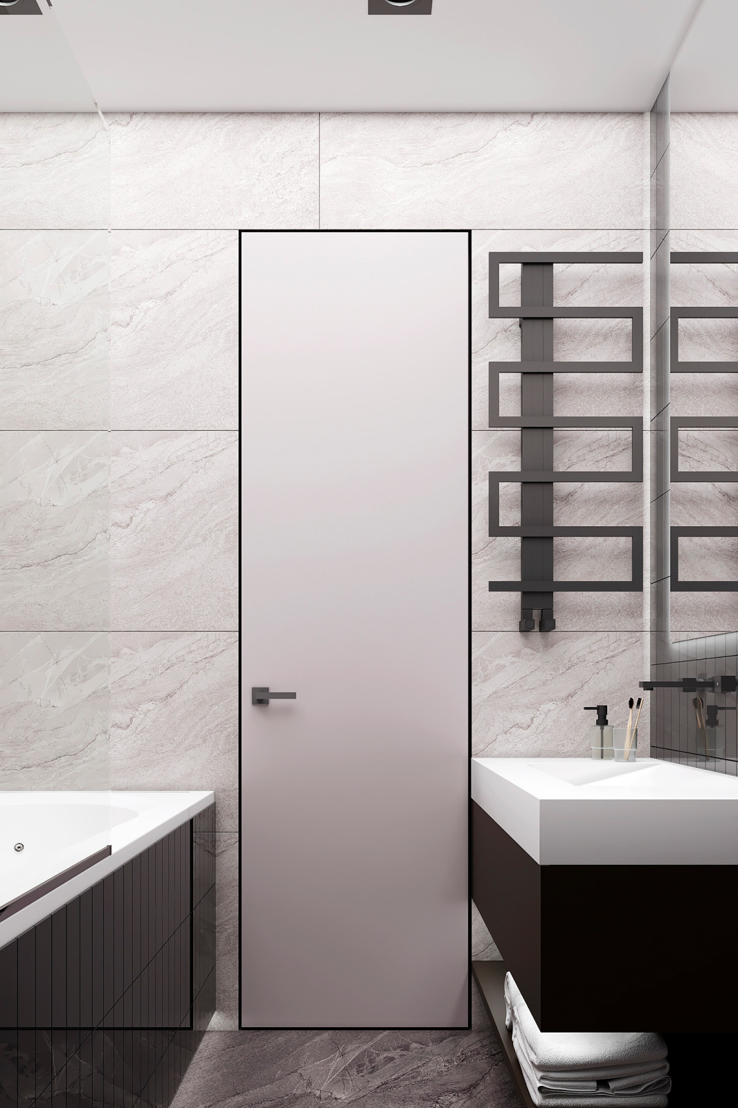 Двухкомнатная квартира. Квартал на набережной NOW