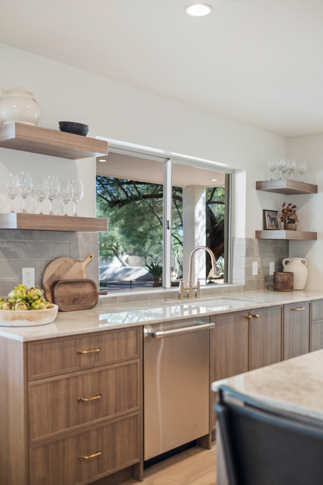 Inspiration for a transitional kitchen remodel in Phoenix