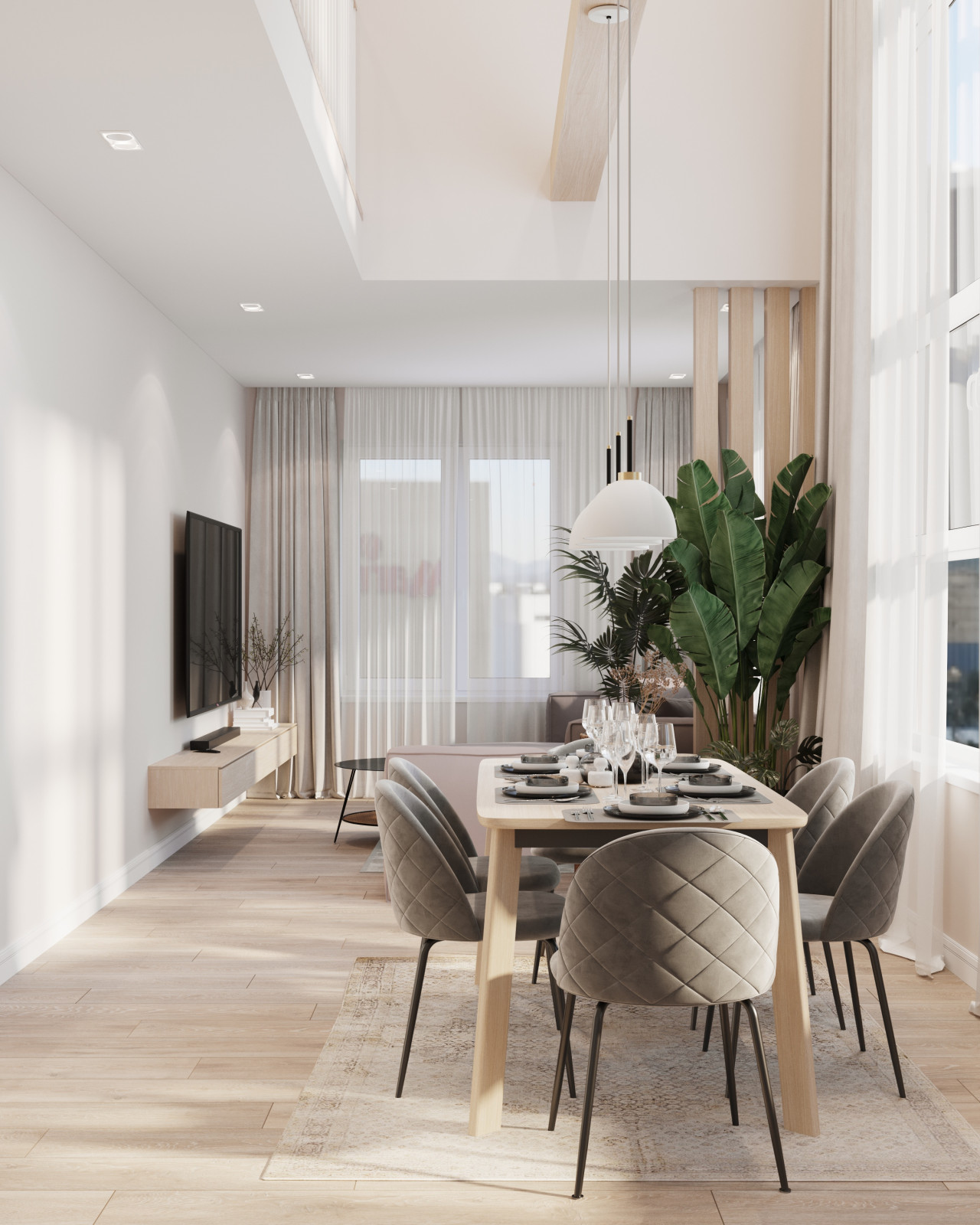 Двухуровневая квартира на Шаумяна