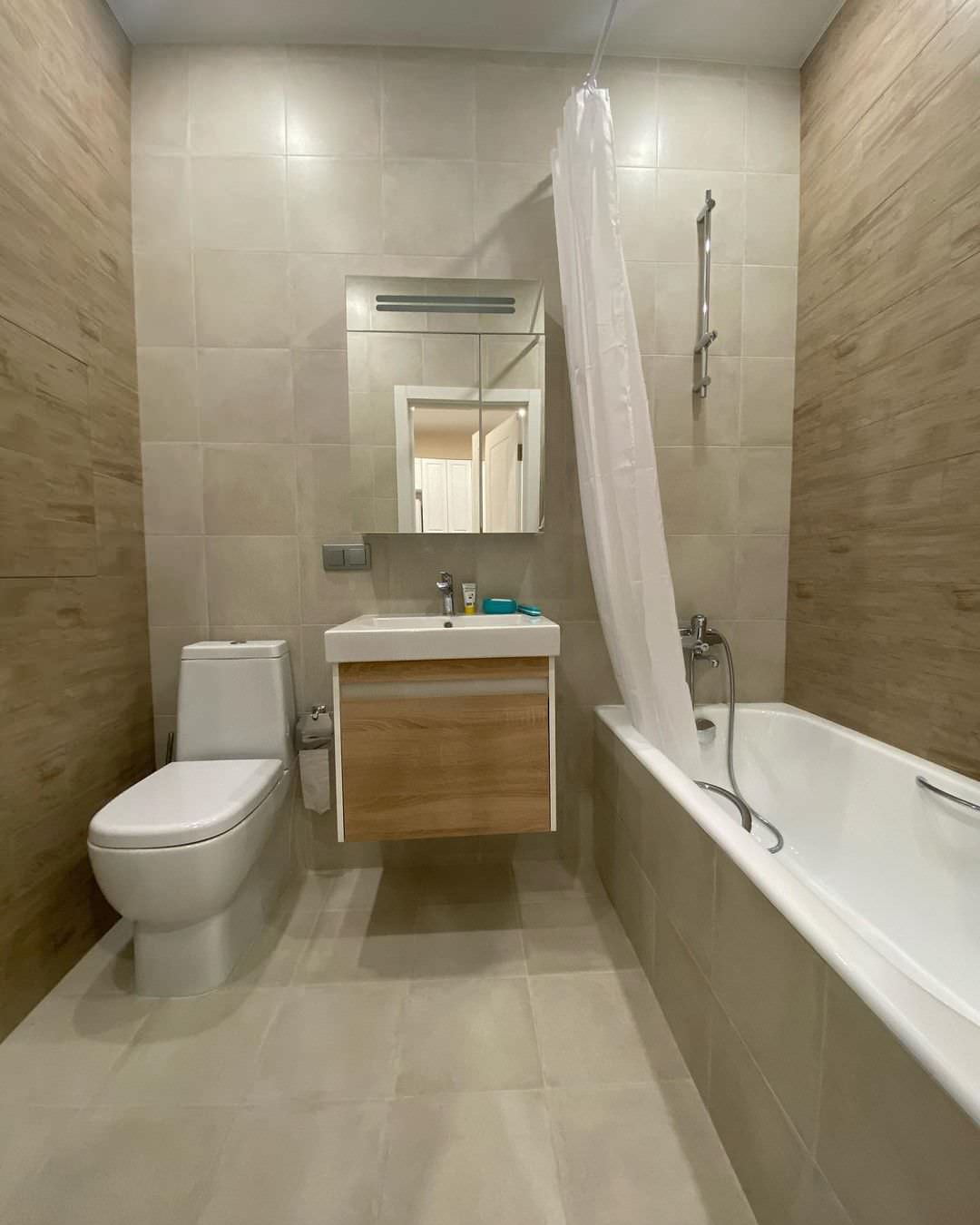 Капитальный ремонт квартиры 80 м² в ЖК "Эталон-Сити""