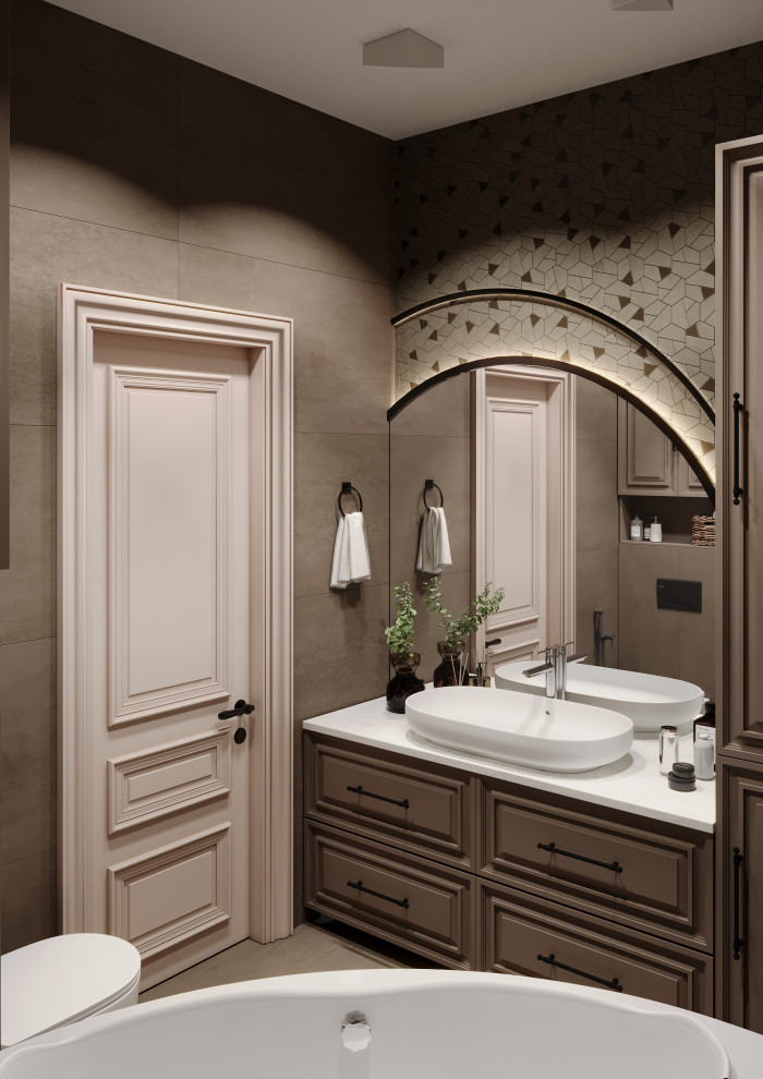 Ванная в стиле Неоклассика