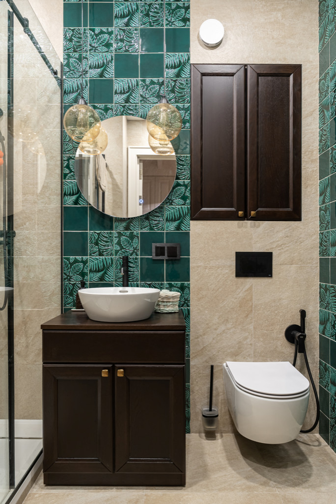 Кухня с фасадами из массива дуба