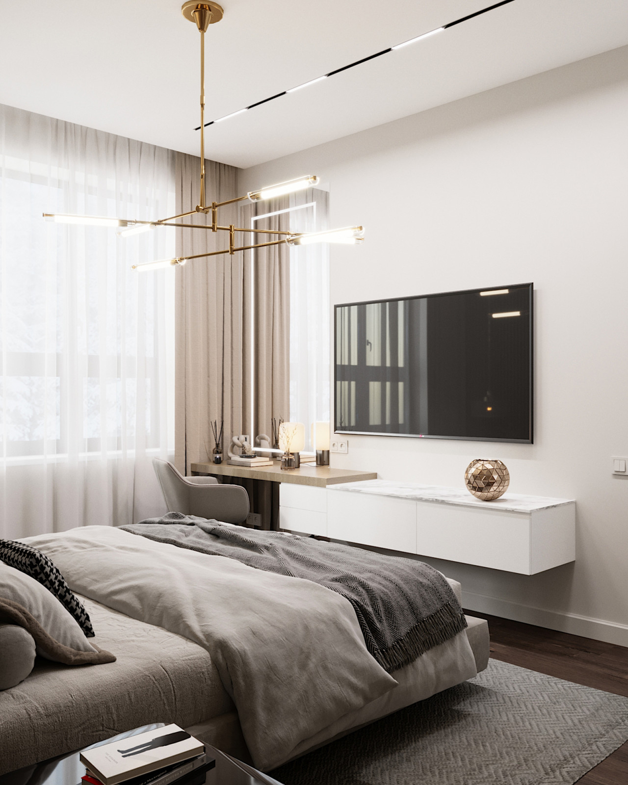 Уютная квартира на Серебрякова 84,8 кв м