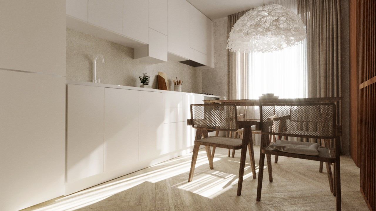 Квартира с нотами аутентичности