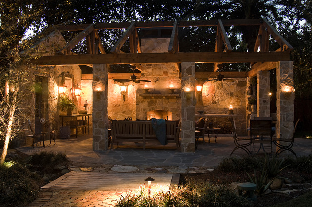 Eclectic Outdoor Tampa Outdoor Farmhouse Ruins eclectic-patio