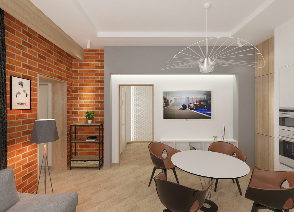 Проект двухуровневой квартиры для молодой семьи