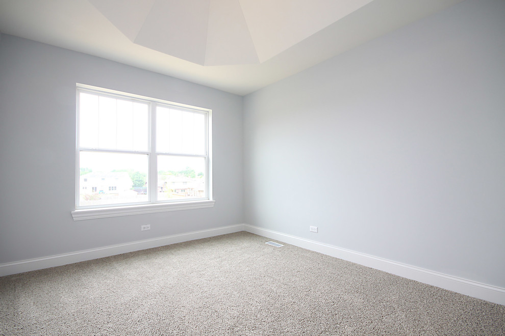 Inspiration for a transitional home design remodel in Chicago