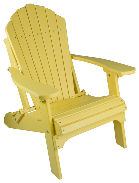 Classic Adirondack Folding Chair - Contemporary 