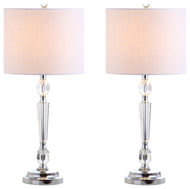 Victoria 27 Crystal Table Lamp Set Of 2 Clear Traditional Victoria 27 Crystal Table Lamp Set Of 2 Clear Traditional Sets By Jonathan Y Designs Inc