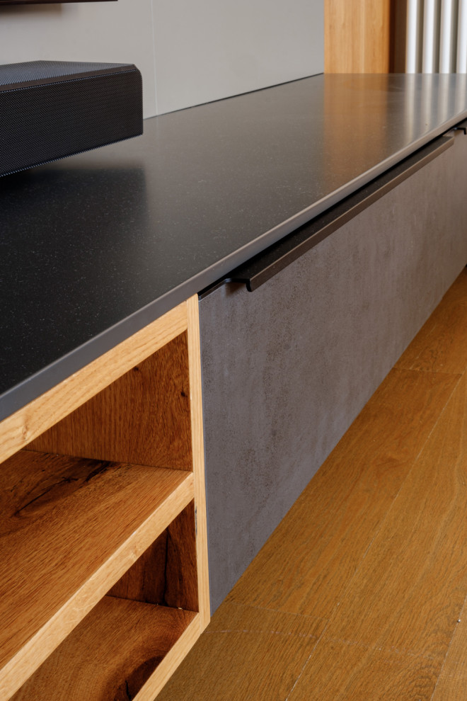 Кухня – гостиная с интересным решением