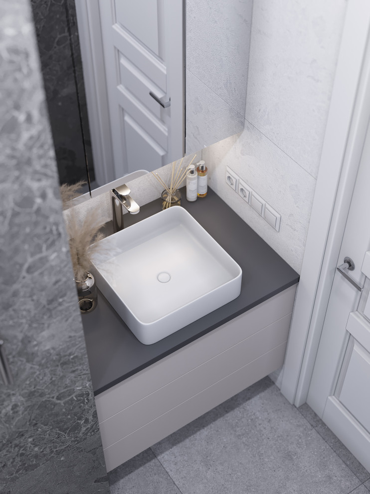 Дизайн-проект 2-комнатной кв., ЖК "Шуваловский", СПб, 60 кв.м.