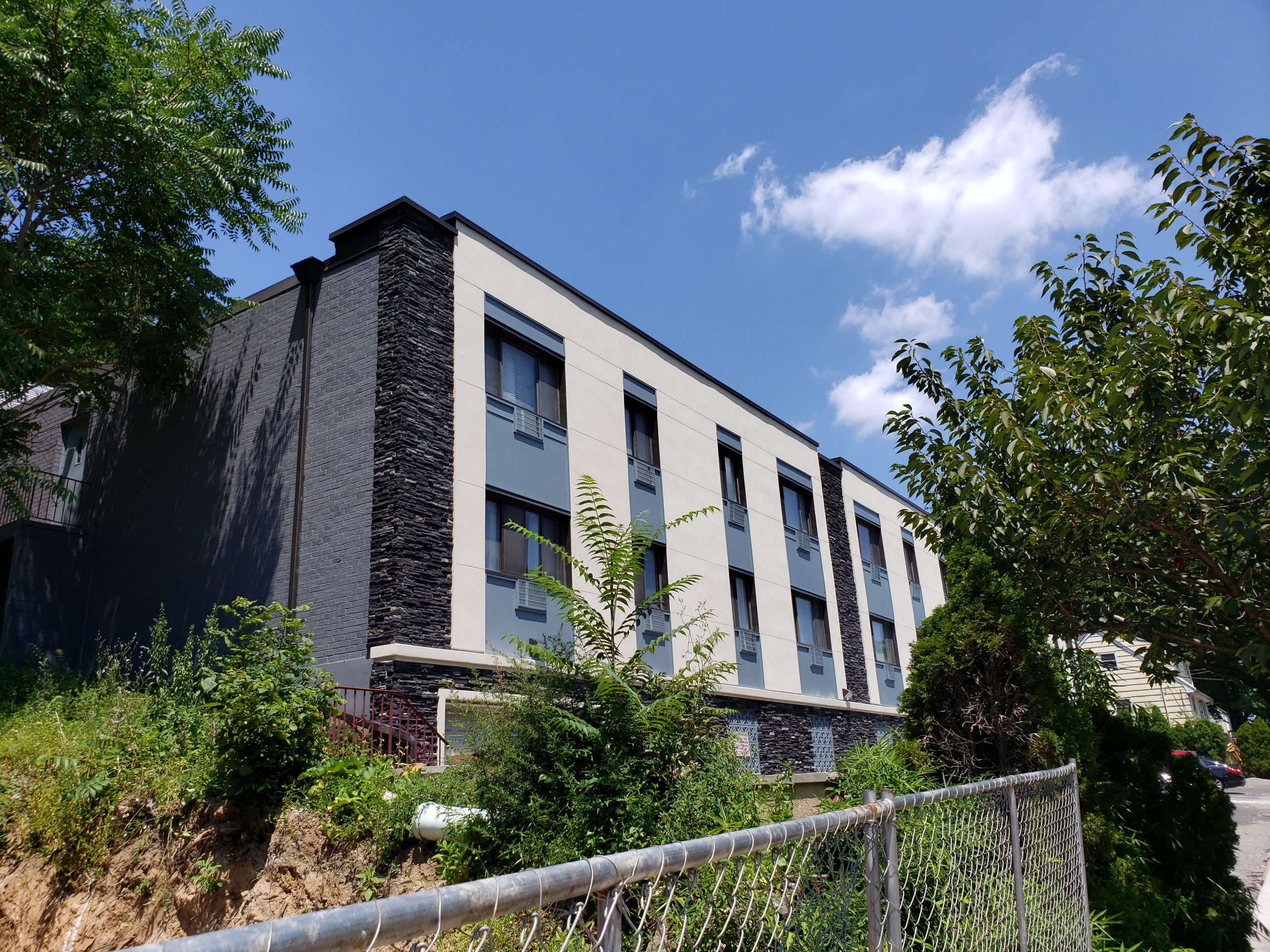 Exterior Renovation of Facade of Multi-Unit Building