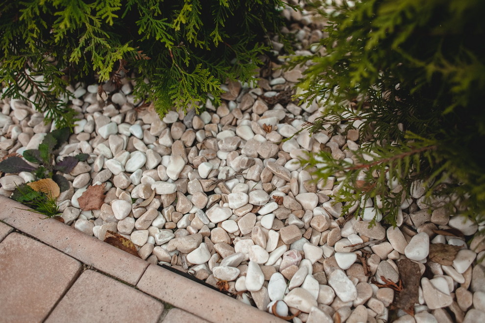 Отсыпка галькой