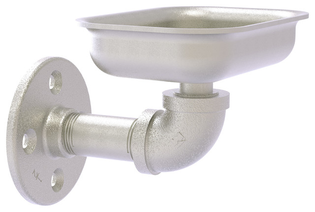Allied Brass DT-62 Dottingham Collection Wall Mounted Soap Dish Polished Nickel