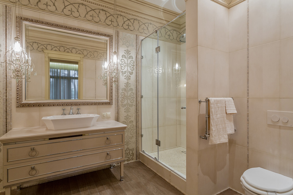 Двухуровневая квартира в класическом стиле.