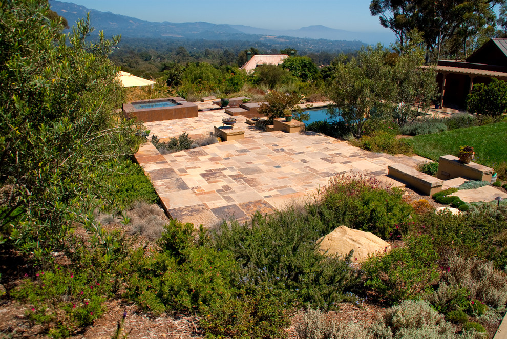 Inspiration for a southwestern landscaping in Other.
