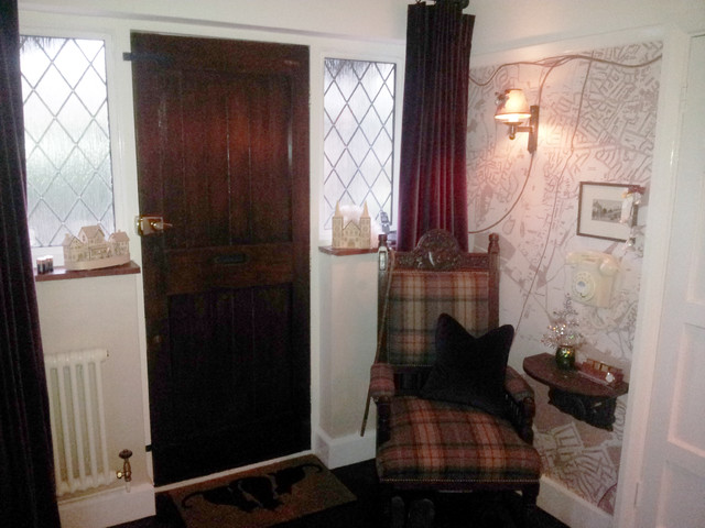 Custom Postcode/Zipcode wallpaper traditional-entry