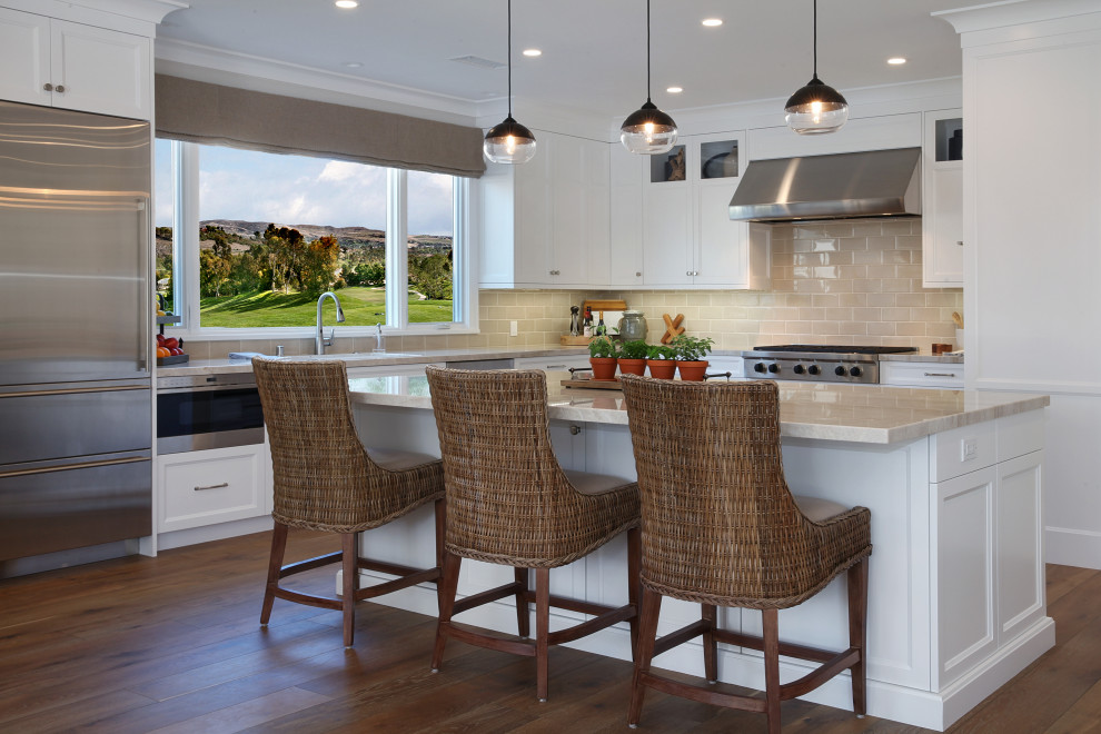 Tustin II - Beach Style - Kitchen - Orange County - by Tawnya L ...