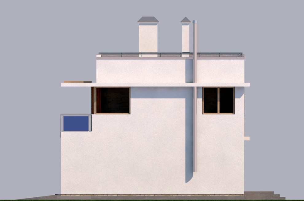 Коттедж с эксплуатируемой кровлей, 2018-19гг.