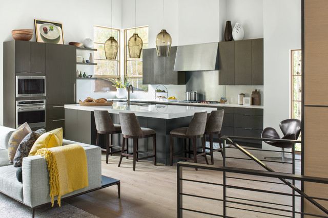 Warm & Modern contemporaneo-cucina