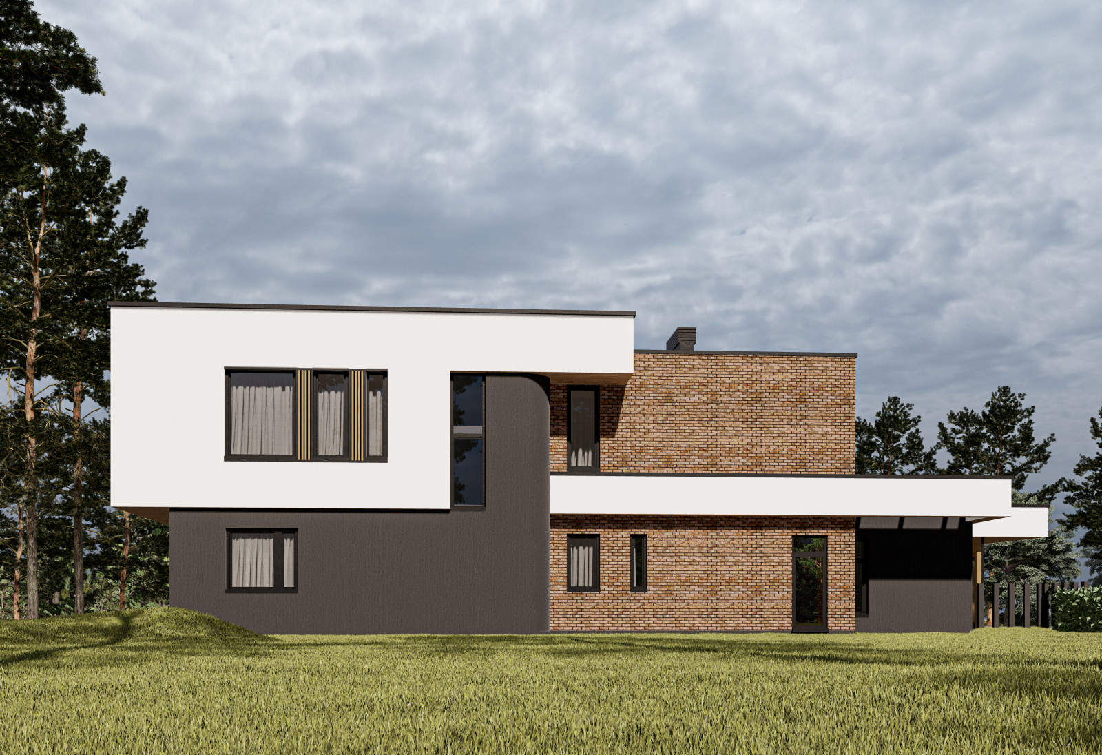 Дом в современном стиле