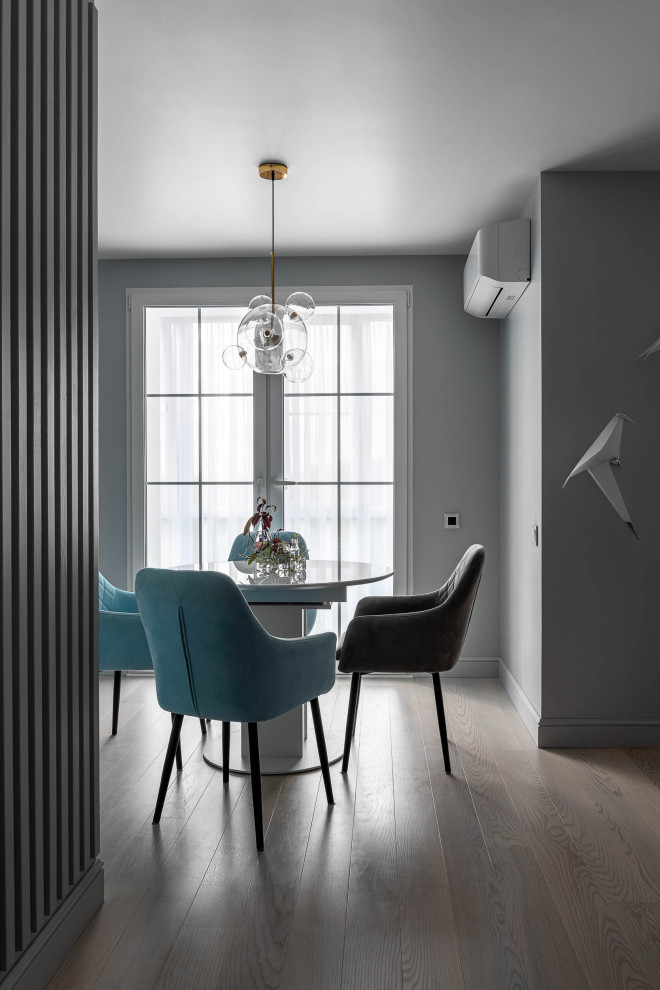 Квартира в синих тонах