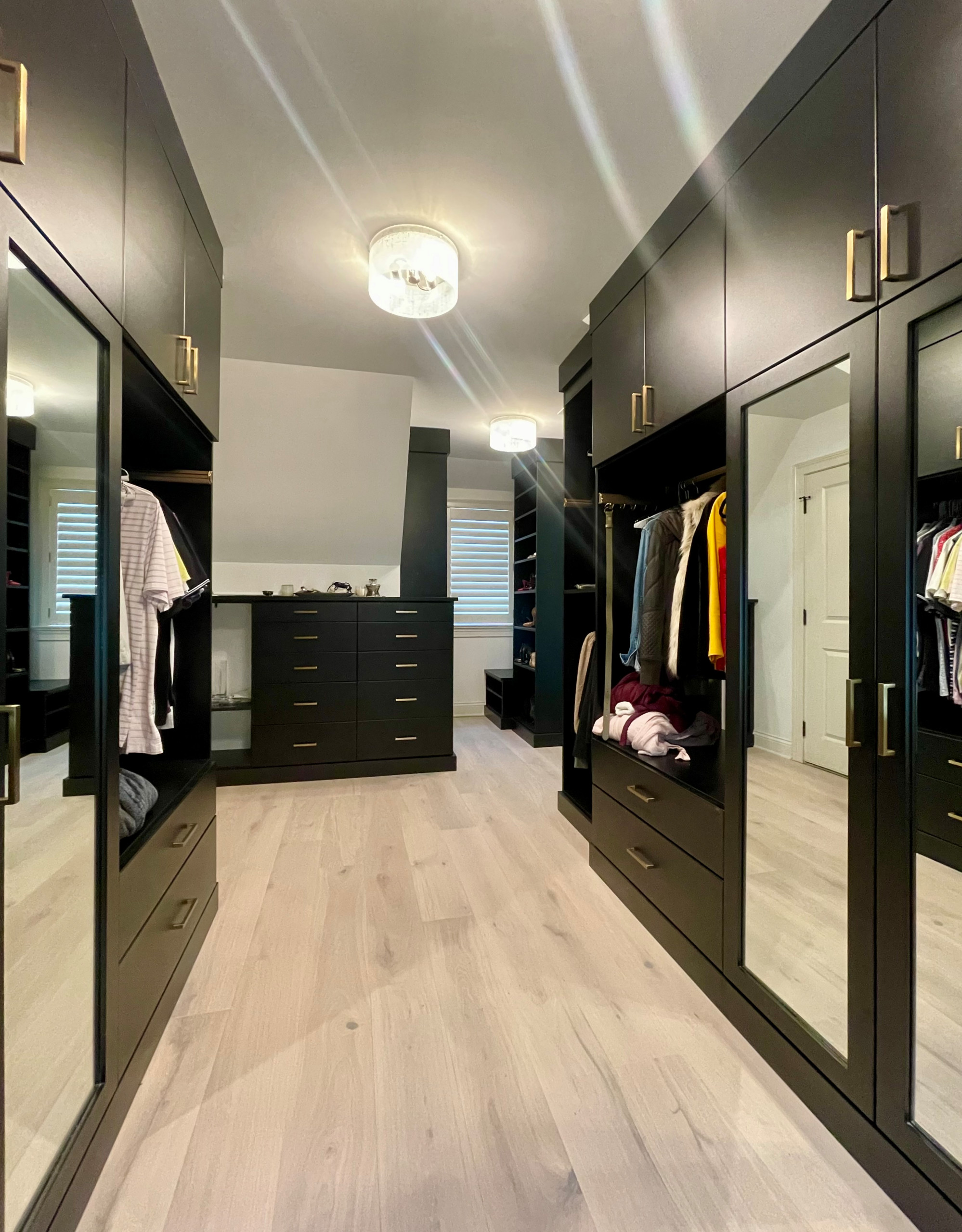 Getting the most Closet from an Attic - Black