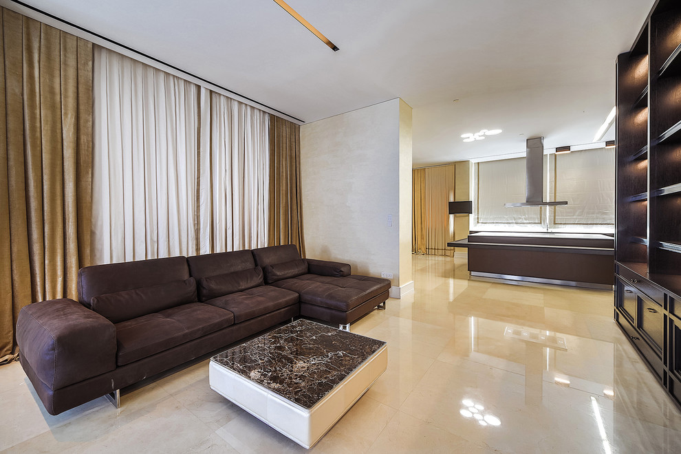 The interior of the Olympic Plaza. Cyprus.Limassol.