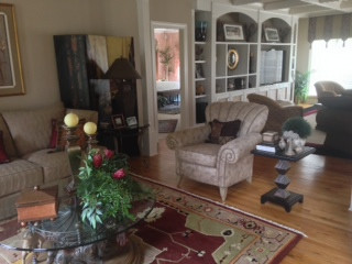 Living room - transitional living room idea