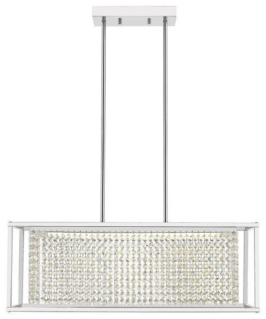 milo led chandelier light