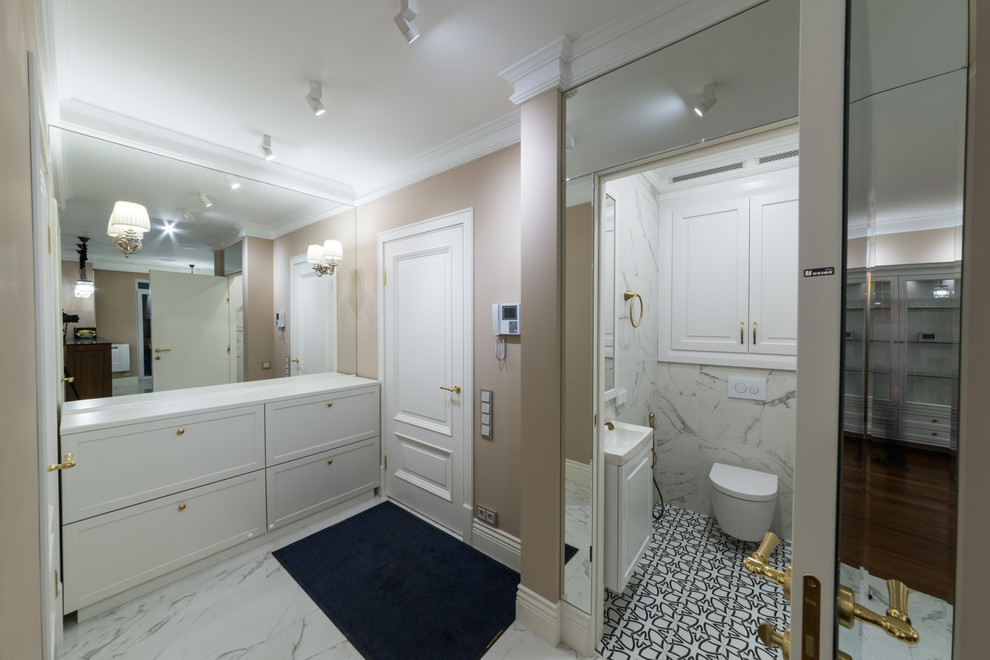 Трёхкомнатная квартира. Работы по дизайн-проекту