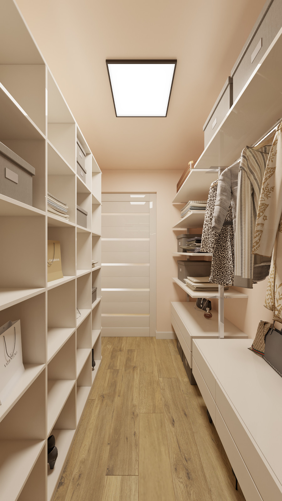 Дизайн двухкомнатной квартиры 44 м2