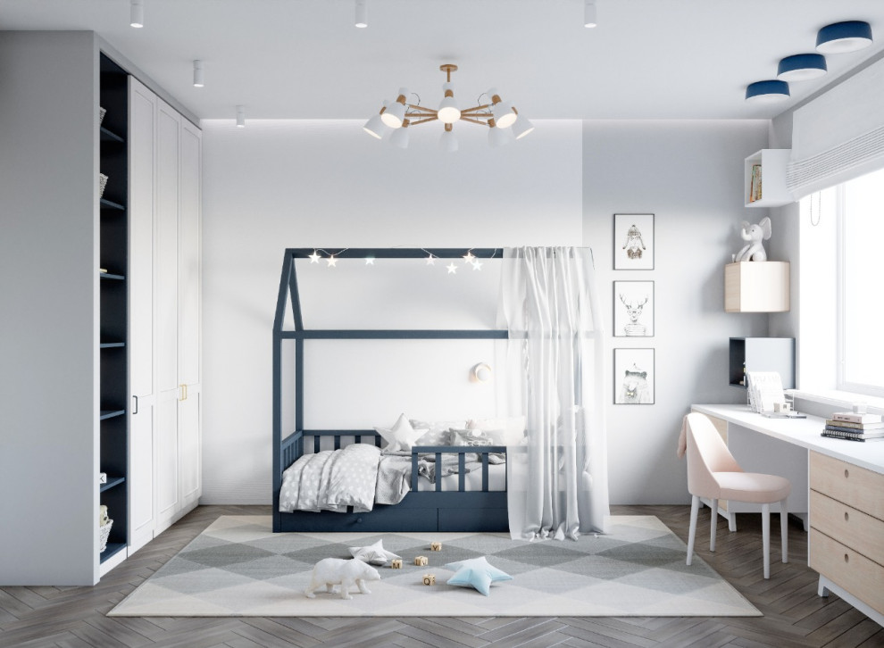 Квартира 77м2, современная классика