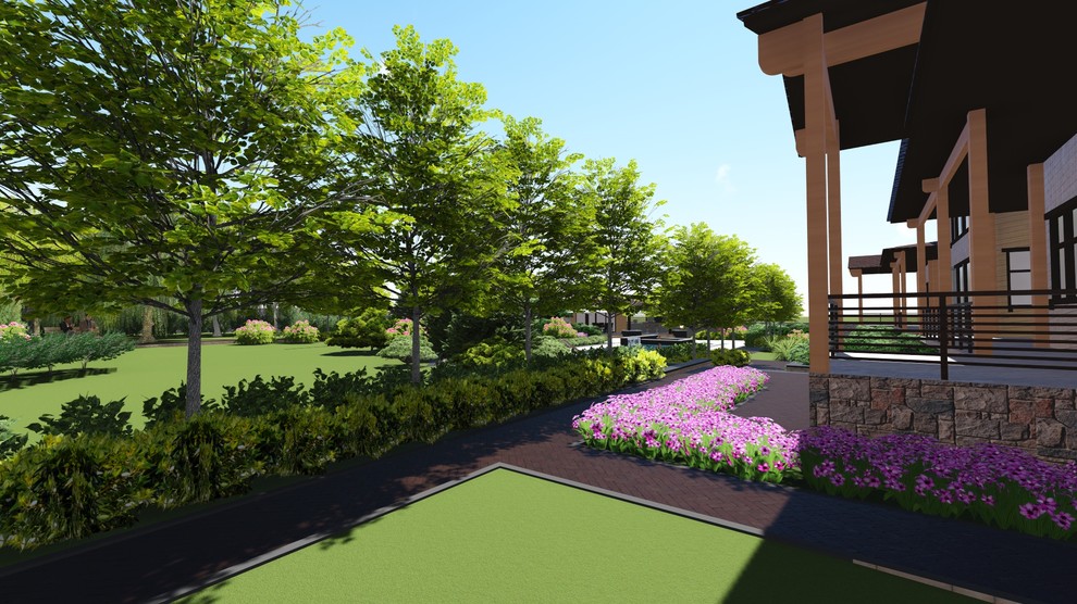 Большой сад на 2 гектарах