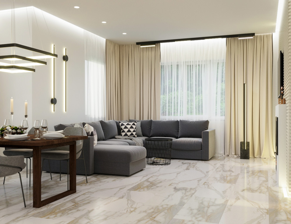 кухня-гостиная