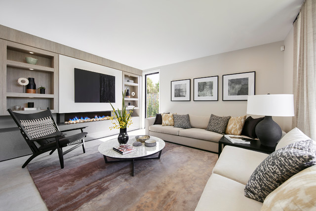 Rawson Homes Brindabella contemporary-vardagsrum