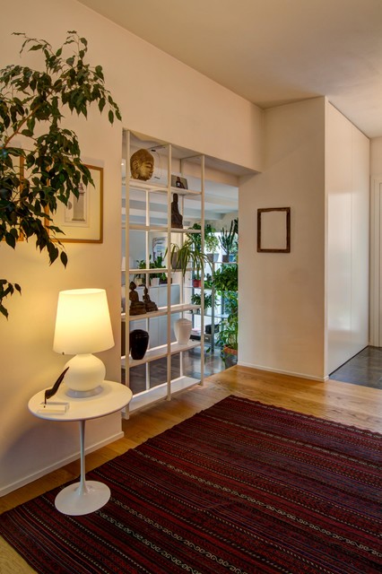 Zona giorno e studio modern-wohnbereich
