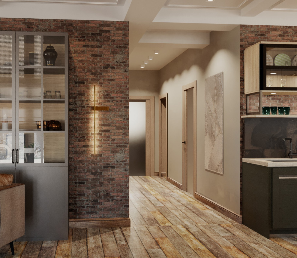 Дизайн проект интерьера загородного дома 850 м2