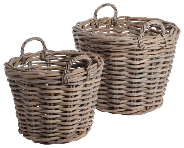 Normandy Tree Baskets, Set of 2