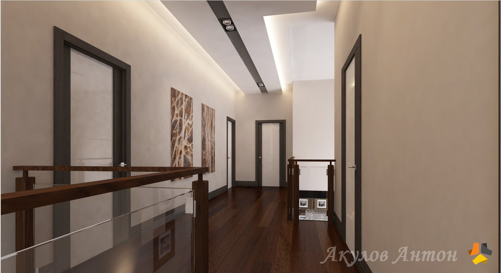 Дизайн-проект интерьера коттеджа 250 кв.м.