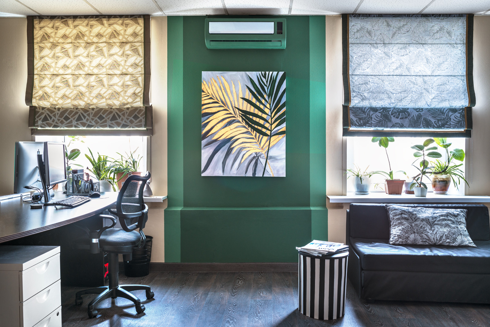 Реализованный проект офиса для студии дизайна