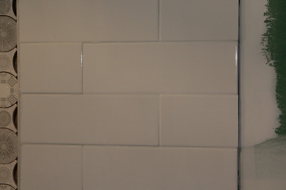 Installing a glass corner shelf to ceramic tiles - Ceramic Tile Advice  Forums - John Bridge Ceramic Tile