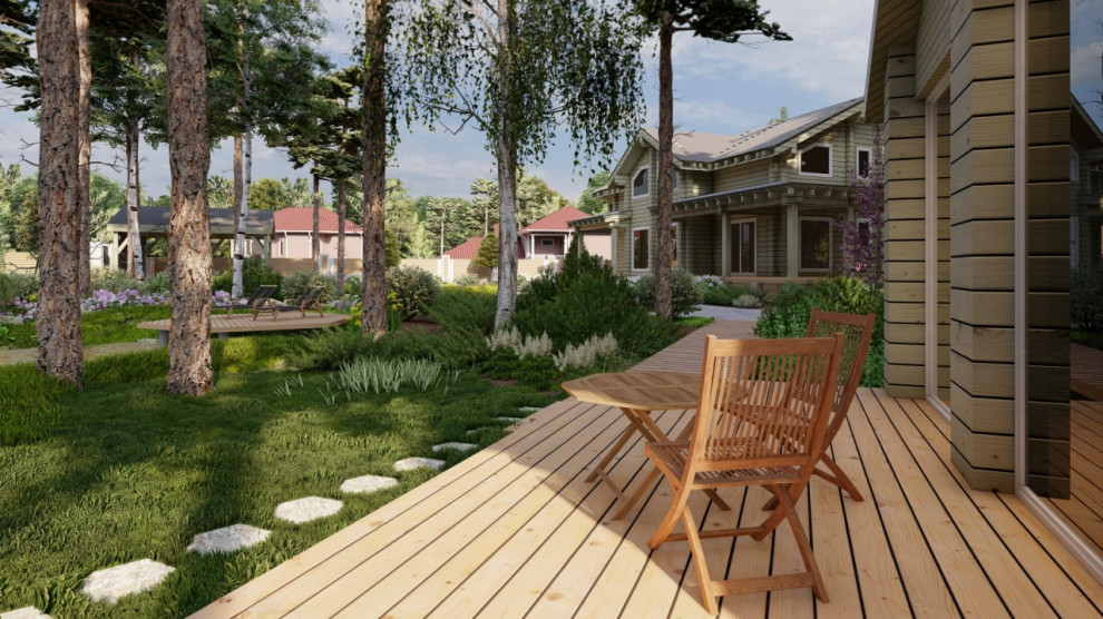 Проект сада Лесная жемчужина