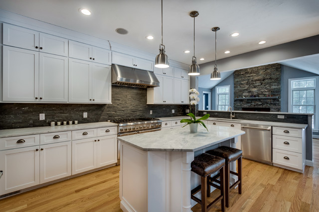 Just What The Doctor Ordered White Kitchen Transitional