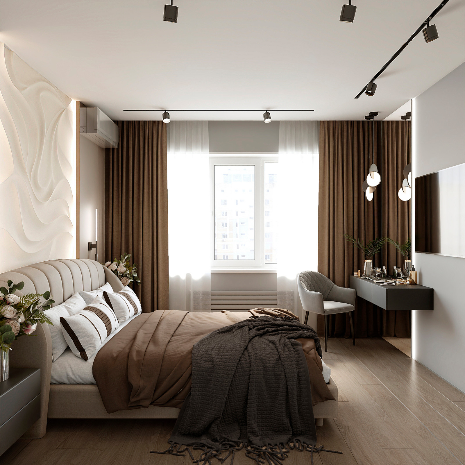 Проект интерьера в современной классике