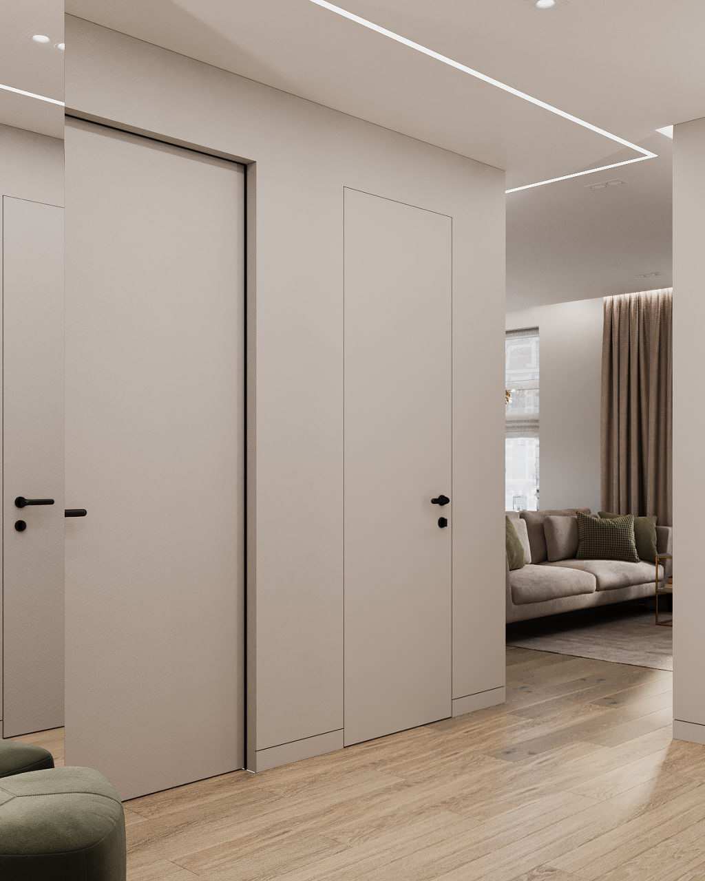 Дизайн-проект квартиры 60 кв.м в современном стиле