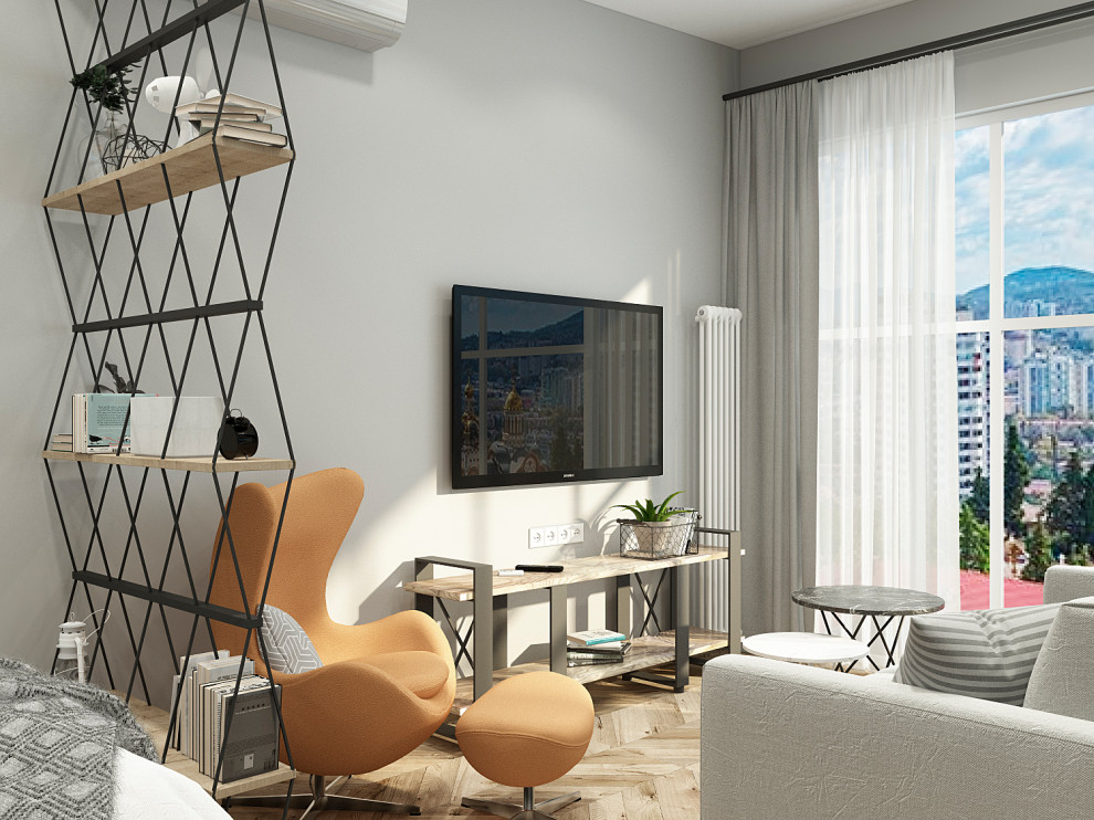 Современная студия для парня