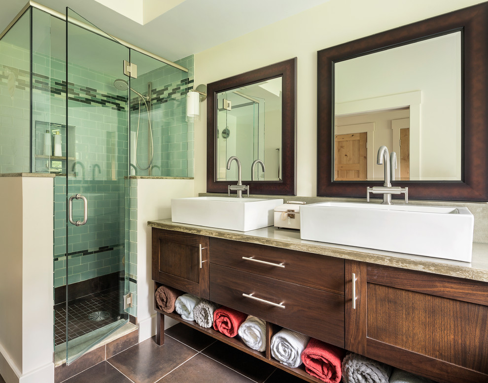 Mere Point Residence Contemporary Bathroom Portland Maine by