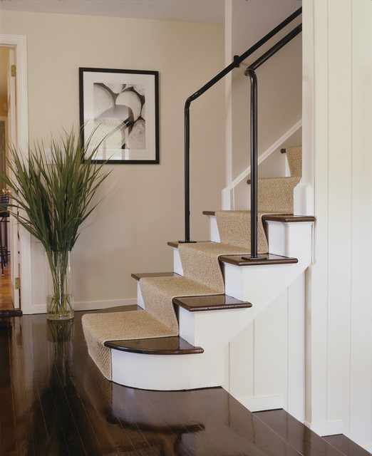 East Hampton contemporary-staircase
