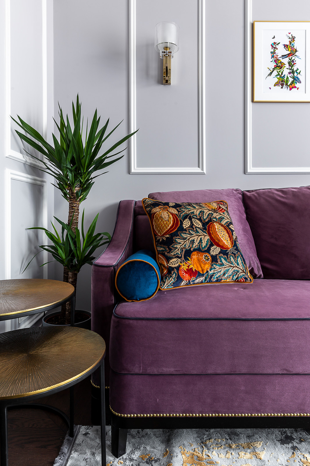 Глубина цвета. Гостиная